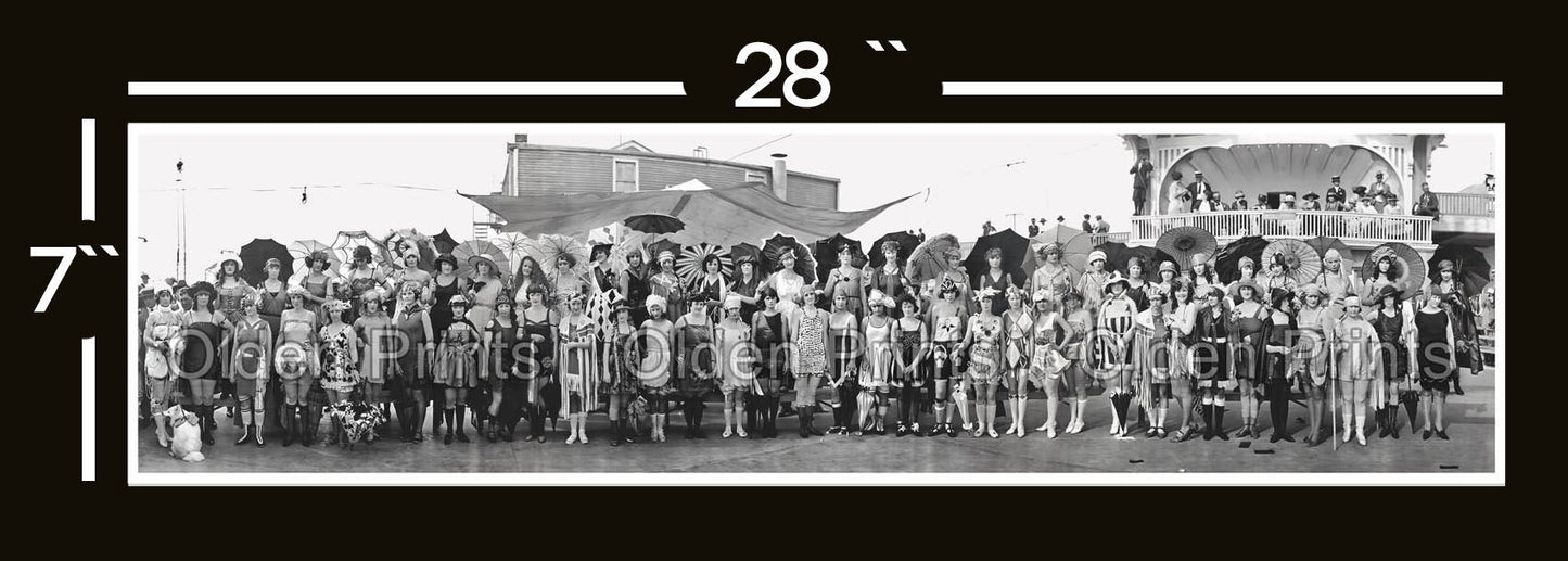 Bathing Beauty Revue, Galveston, Texas 1922