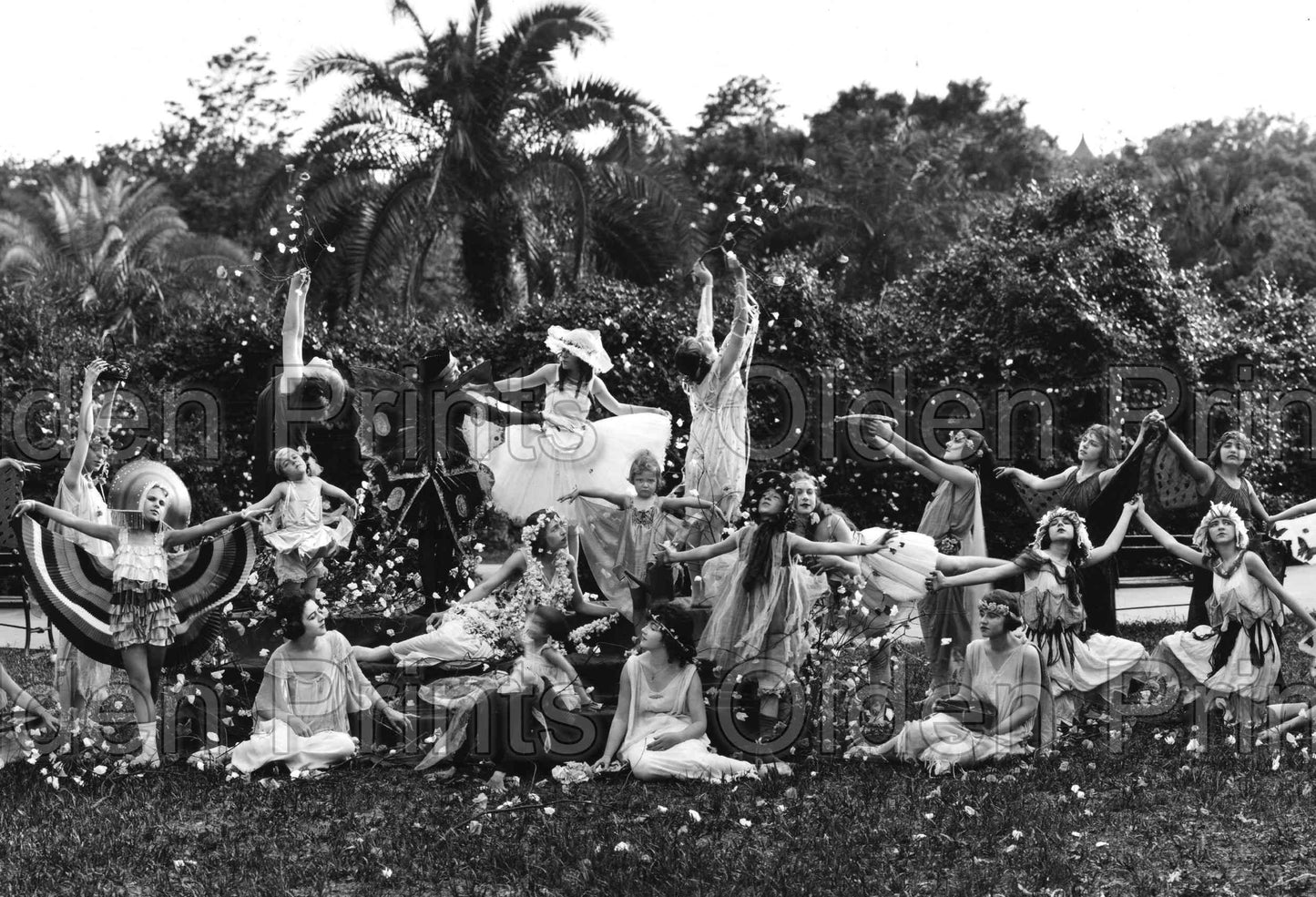 Land of Flowers, Open-Air Dance, 1920