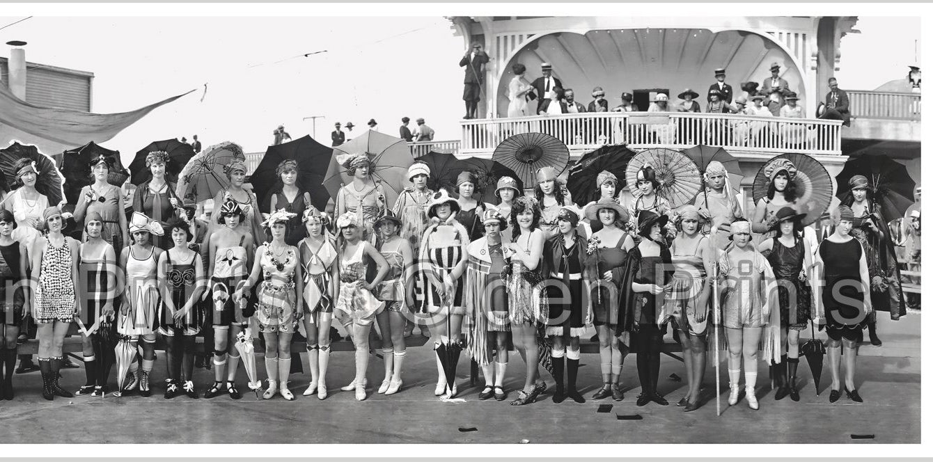 Bathing Beauty Revue, Galveston, Texas 1922