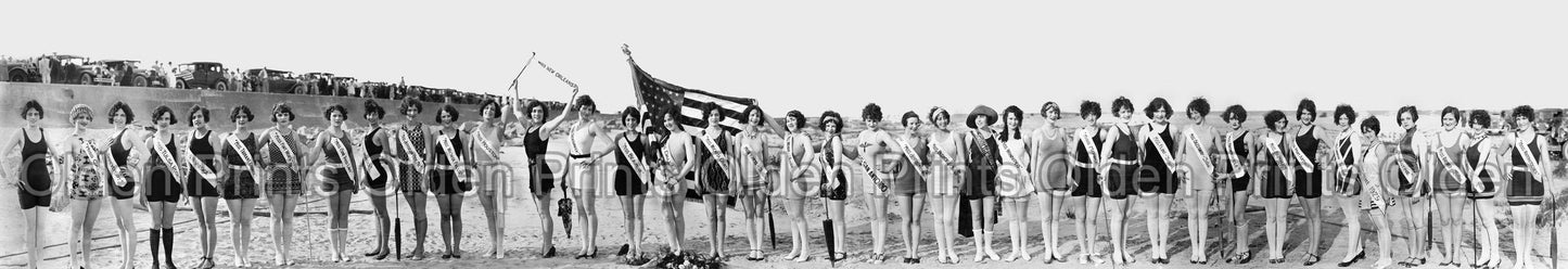 First International Pageant of Pulchritude & Seventh Annual Bathing Girl Review at Galveston, Texas 1926 - 2