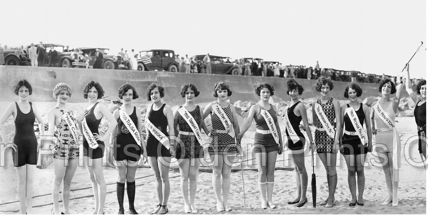 First International Pageant of Pulchritude & Seventh Annual Bathing Girl Review at Galveston, Texas 1926 - 2