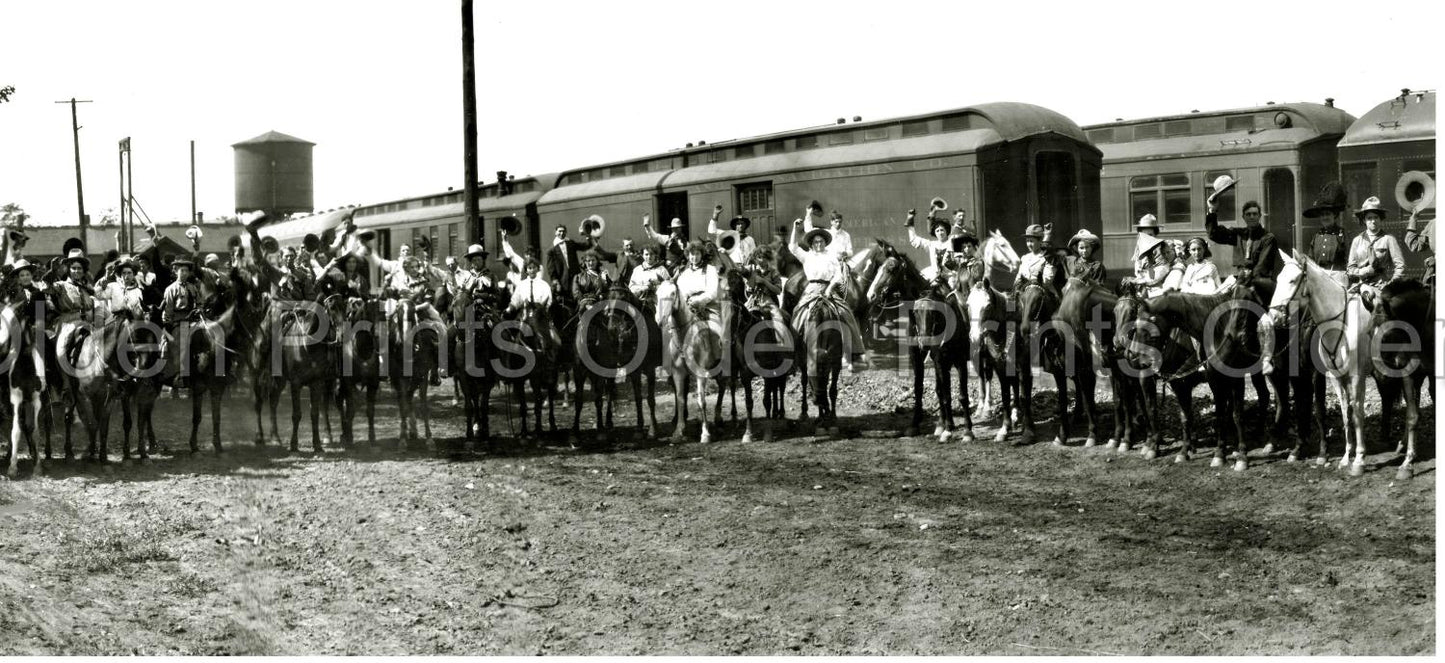 Cow Girls at the Pendleton Round Up, 1911