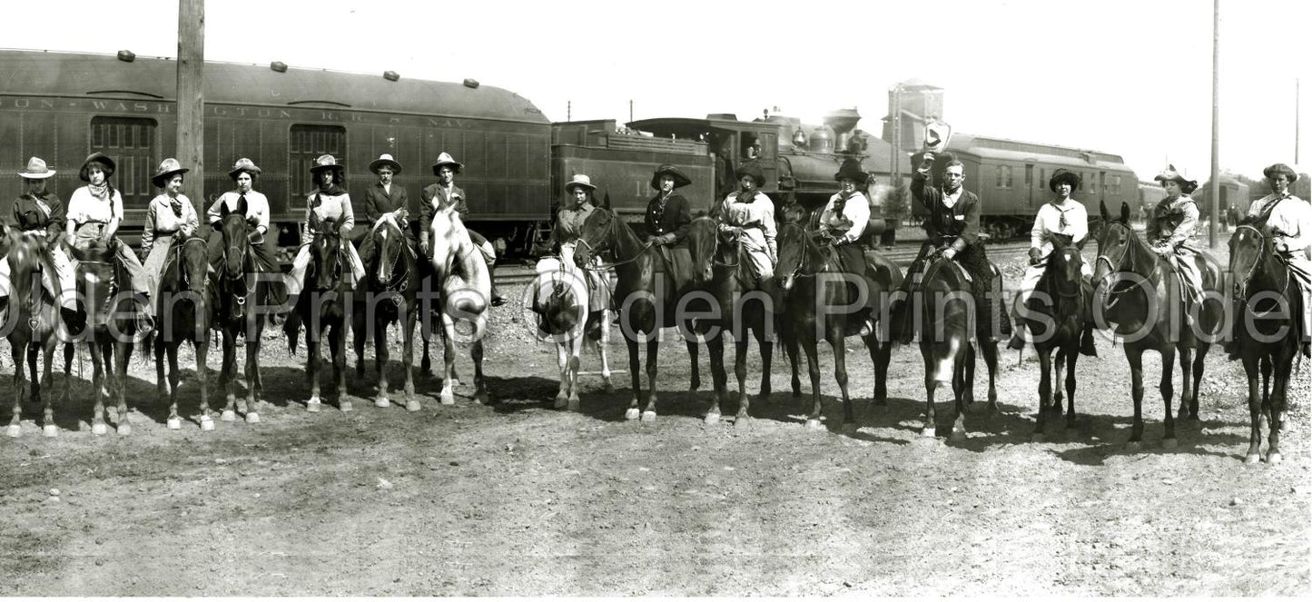 Cow Girls at the Pendleton Round Up, 1911